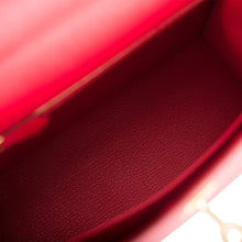 画像をギャラリービューアに読み込む, <transcy>【NEW】エルメス ルージュ カザーク エプソム セリエ ケリー 25cm ゴールド金具</transcy>