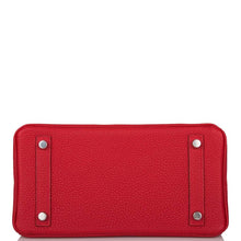 画像をギャラリービューアに読み込む, 【新品】エルメス ルージュ カザック ヴェルソ バーキン 25cm パラジウム金具