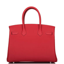 画像をギャラリービューアに読み込む, 【新品】エルメス バーキン30 | Rouge Casaque Verso、トゴレザー、パラジウム金具