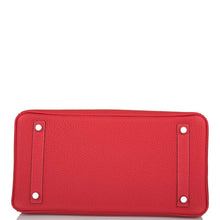 画像をギャラリービューアに読み込む, 【新品】エルメス バーキン30 | Rouge Casaque Verso、トゴレザー、パラジウム金具