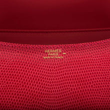 画像をギャラリービューアに読み込む, 【新品】エルメス コンスタンス 24 |ルージュ エキゾティーク、リザード ニロティカス、ゴールド ハードウェア