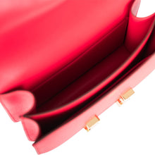 画像をギャラリービューアに読み込む, 【新品】エルメス コンスタンス18 |ルージュ ドゥ クール、エプソムレザー、ゴールド金具