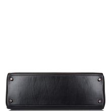 画像をギャラリービューアに読み込む, 【愛用・絶品】エルメス ケリー ルトゥールヌ 35 | SO ブラック、ボックス レザー、ブラックの金具