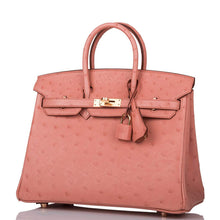 画像をギャラリービューアに読み込む, 【新品】エルメス テール キュイテ オーストリッチ バーキン 25cm ゴールド金具