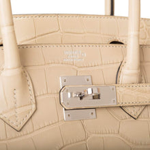 画像をギャラリービューアに読み込む, 【新品】エルメス バーキン30 |トレンチ、マットアリゲーター、パラジウムハードウェア