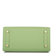 画像をギャラリービューアに読み込む, 【新品】エルメス ヴェールクリケット エプソンセリエ バーキン 25cm ゴールド金具