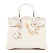 画像をギャラリービューアに読み込む, 【新品】エルメス バーキン30 | Craie、トゴレザー、ローズゴールド金具