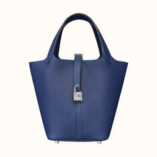 画像をギャラリービューアに読み込む, 【新品】エルメス ピコタンロック18 |トリヨン モーリス レザー、パラジウムメッキ