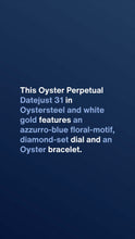画像をギャラリービューアに読み込む, [NEW] Rolex Datejust 31 278274-0035 | 31mm • Oystersteel And White Gold
