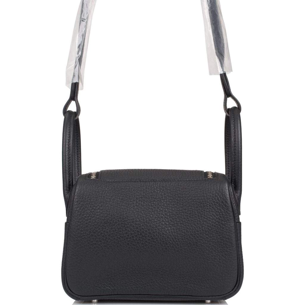 Hermes Mini Lindy Black Noir GHW, Women's Fashion, Bags & Wallets,  Cross-body Bags on Carousell