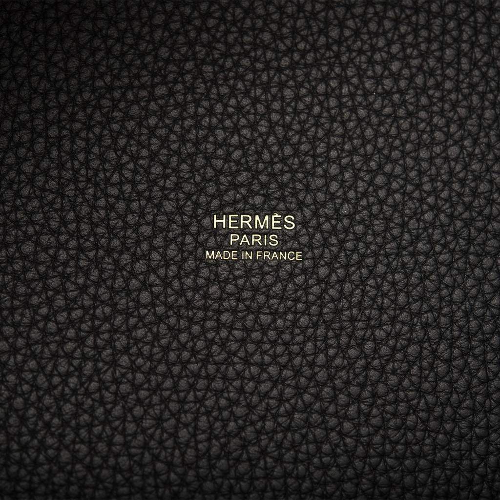 Hermes Black Picotin Lock 18 PM Gold GHW Handbag Bag Birkin Kelly – MAISON  de LUXE