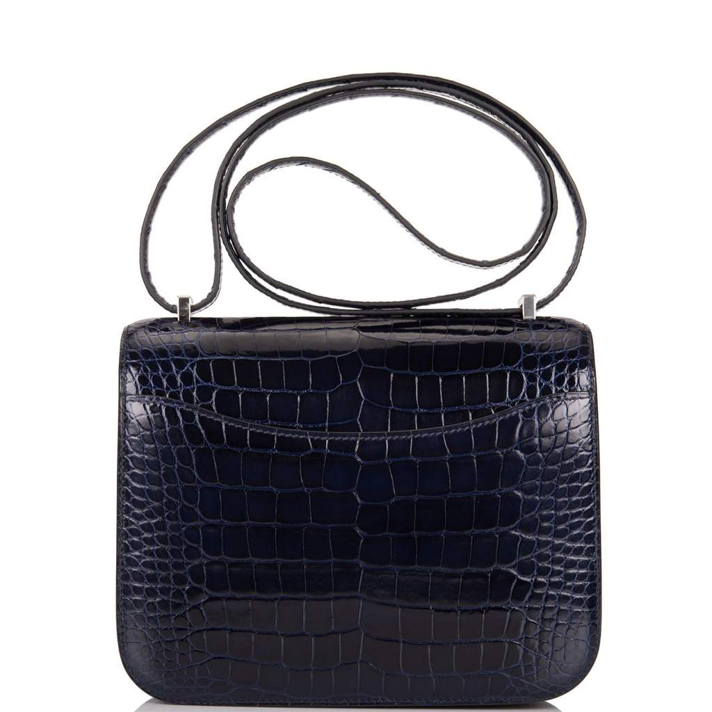 Hermes Constance 24 Lizard Ombre Palladium Hardware