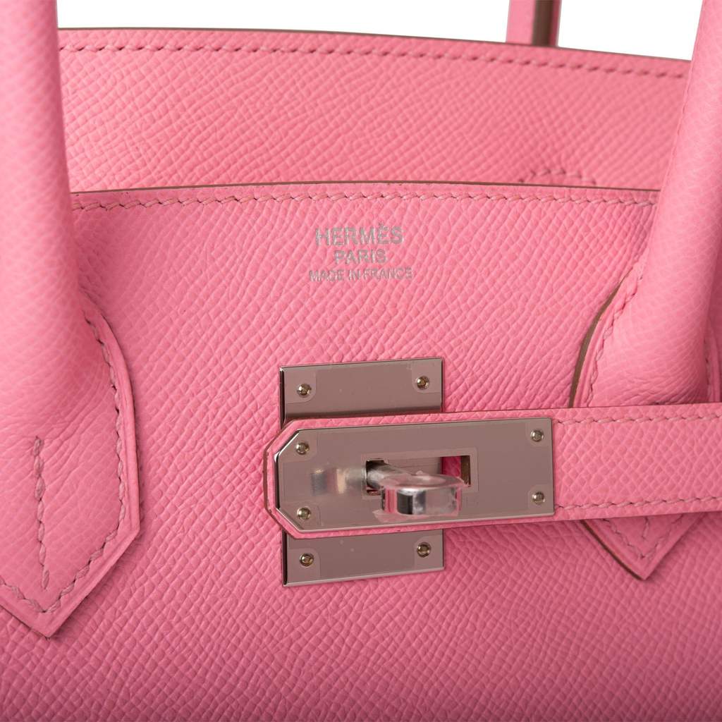 💖 Hermès 30cm Birkin Rose Confetti Epsom Leather Palladium Hardware 2022  #priveporter #hermes #birkin #birkin30 #roseconfetti